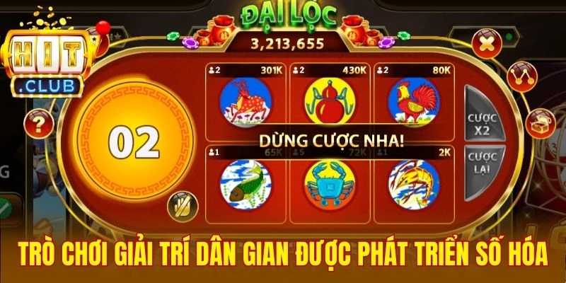 Trò chơi giải trí dân gian được phát triển số hóa